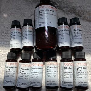 Candle Science Fragrance Oils NWOT